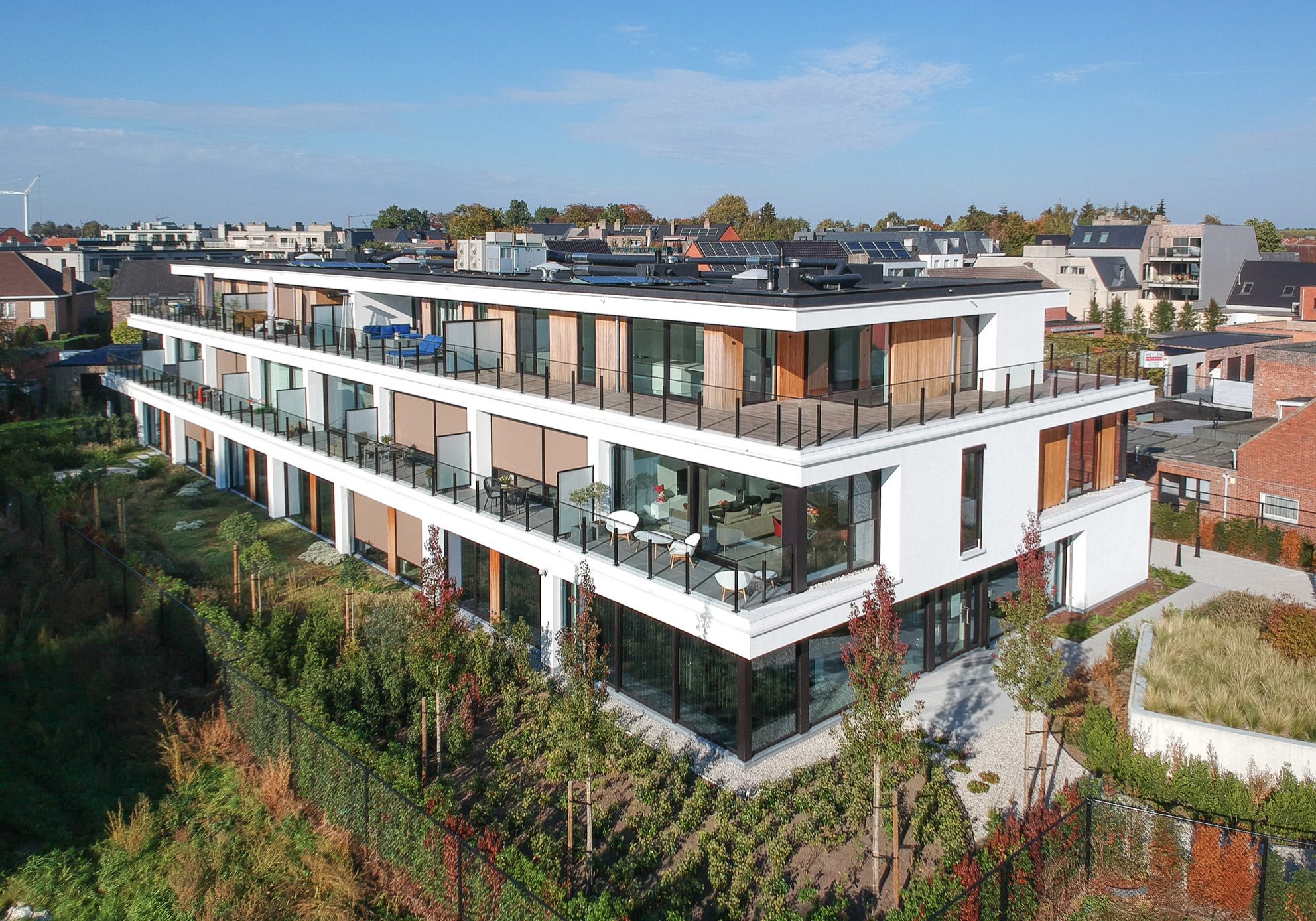 Appartementsblokken vloeren